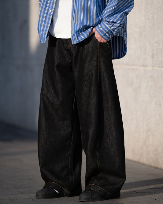 Wide Scimitar Denim Pants DP050