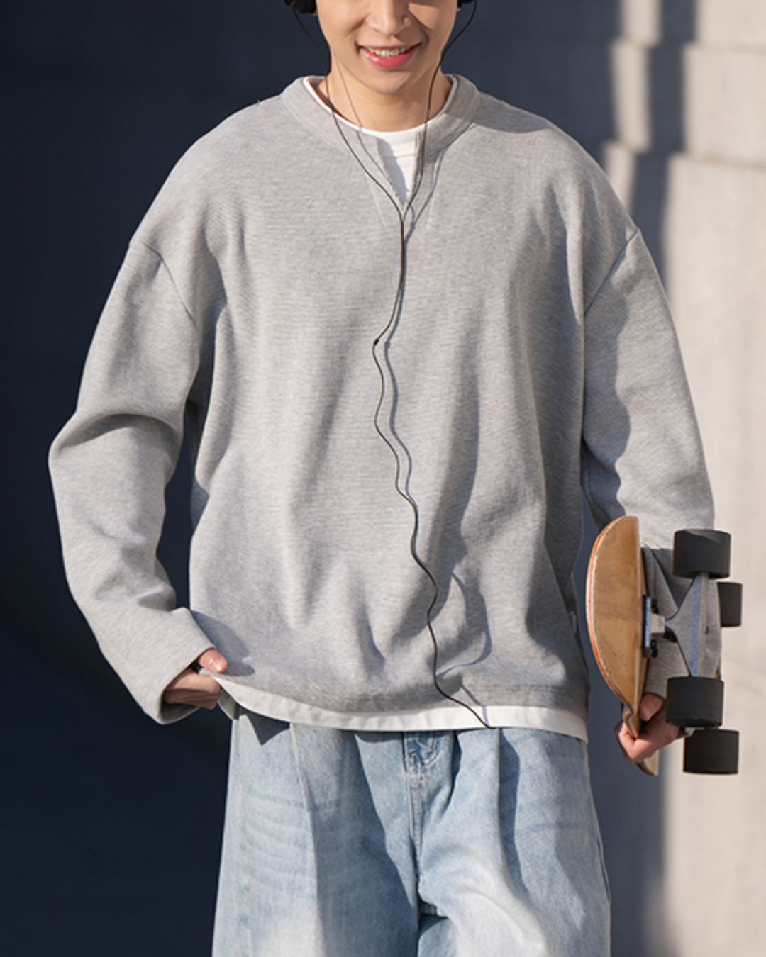 Waffle Layered T-shirt LT064