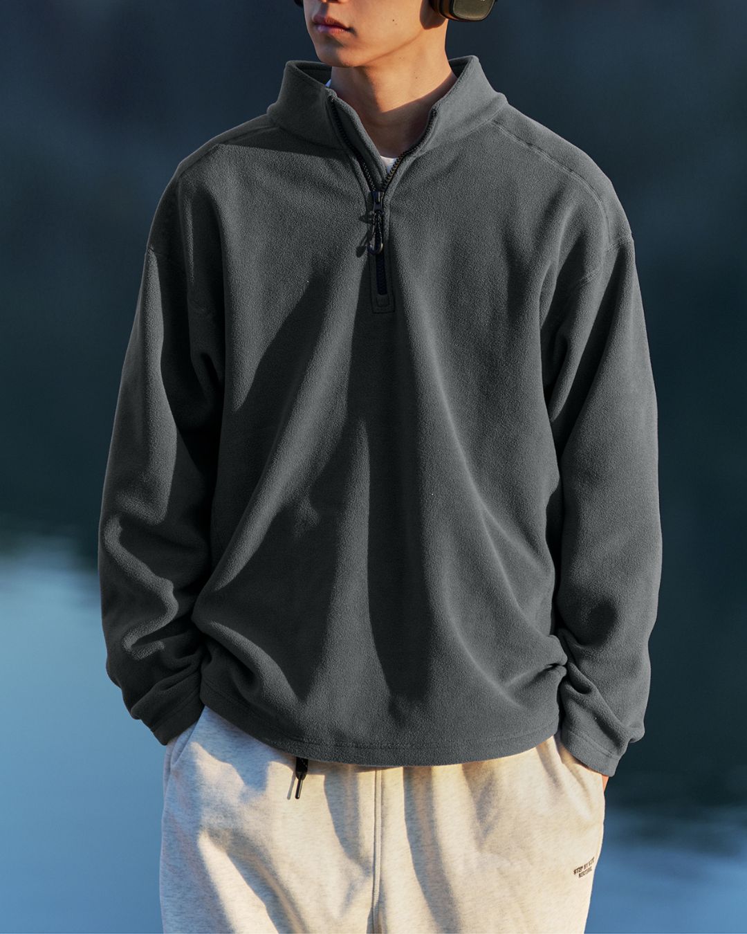 Fleece Half-zip Sweat SW095 – prips