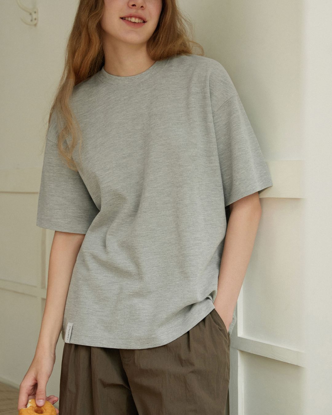 Waffle Basic T-shirt ST151