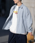Drop Shoulder Check Shirt LS102