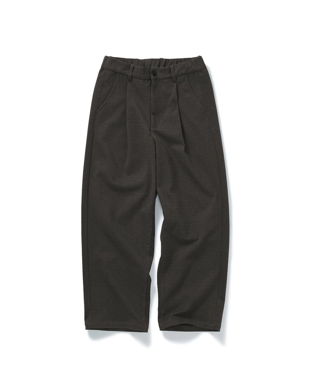 Wool Straight Wide Pants WP079