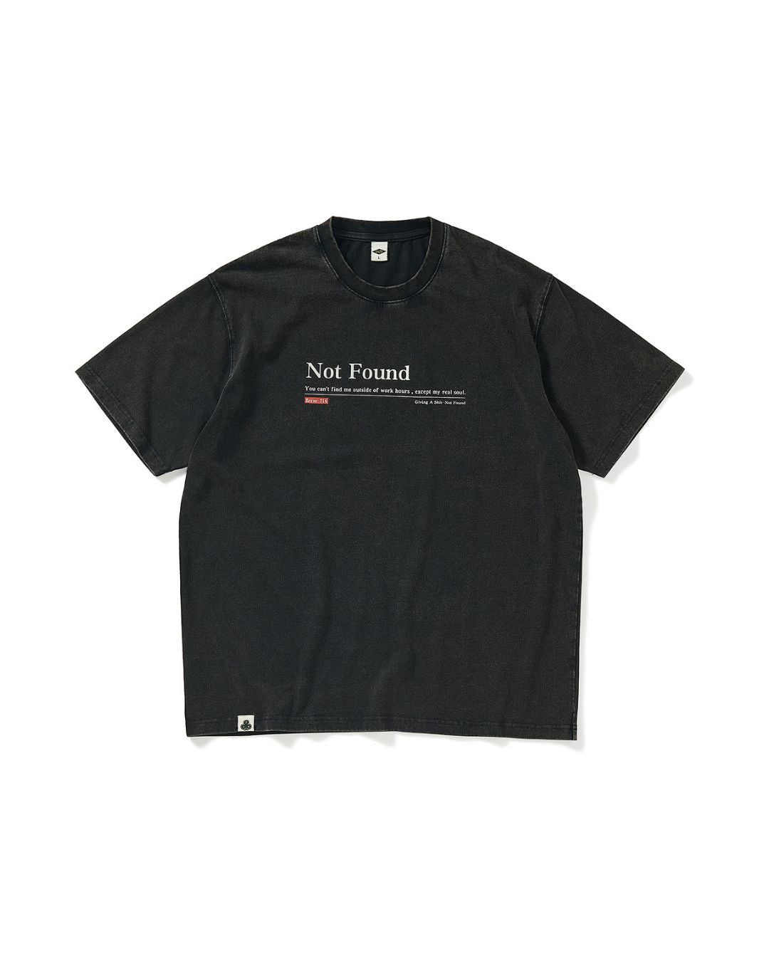 Washed Print T-shirt ST152