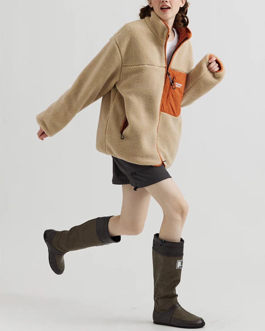 【10日以内お届け】Warmth Peak Fleece Jacket JK216