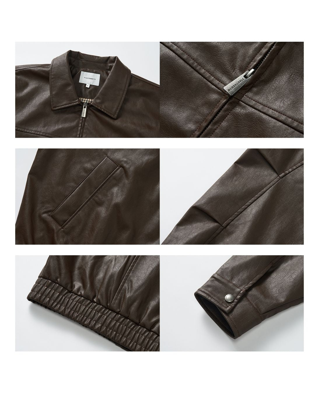Basic Leather Jacket JK170