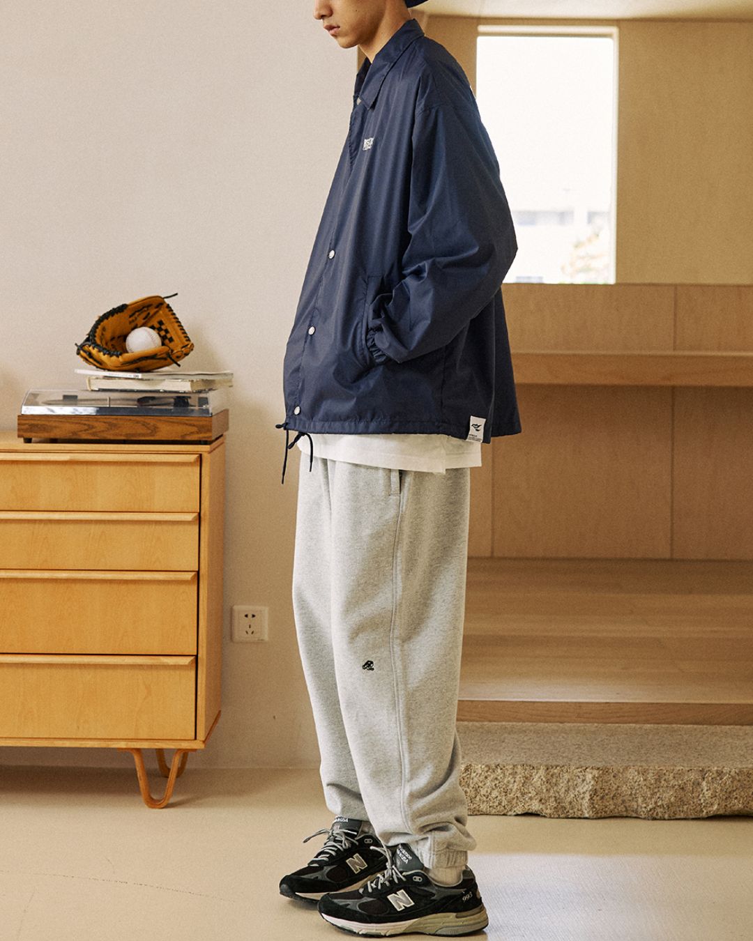 Nylon Coach Jacket JK228