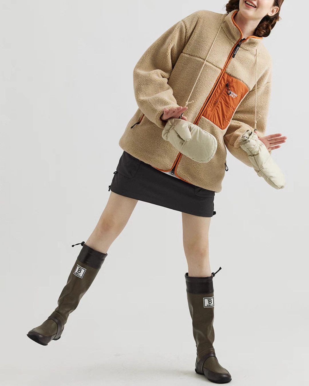 【10日以内お届け】Warmth Peak Fleece Jacket JK216