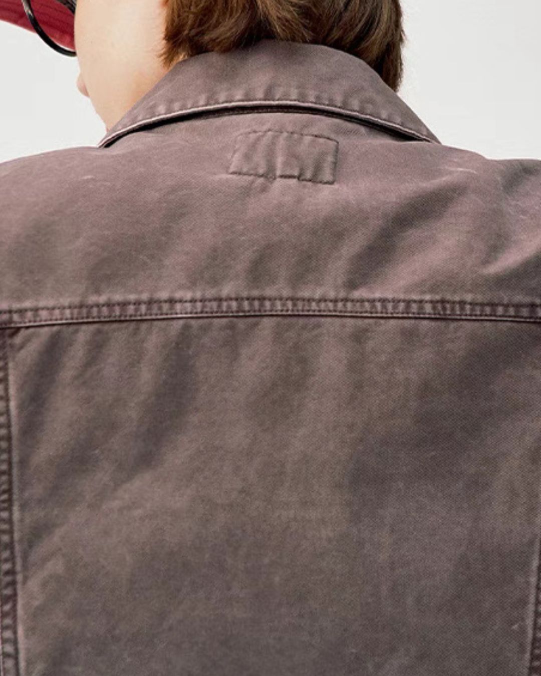 Washed Work Denim Jacket JK219