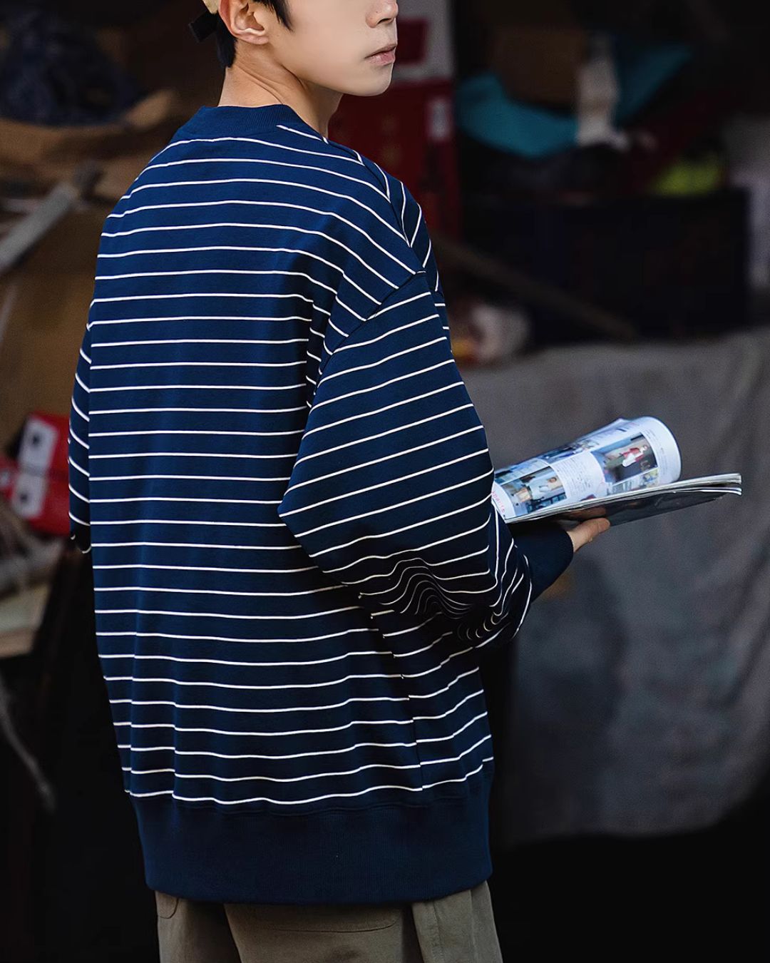 Border Pocket Sweat SW068
