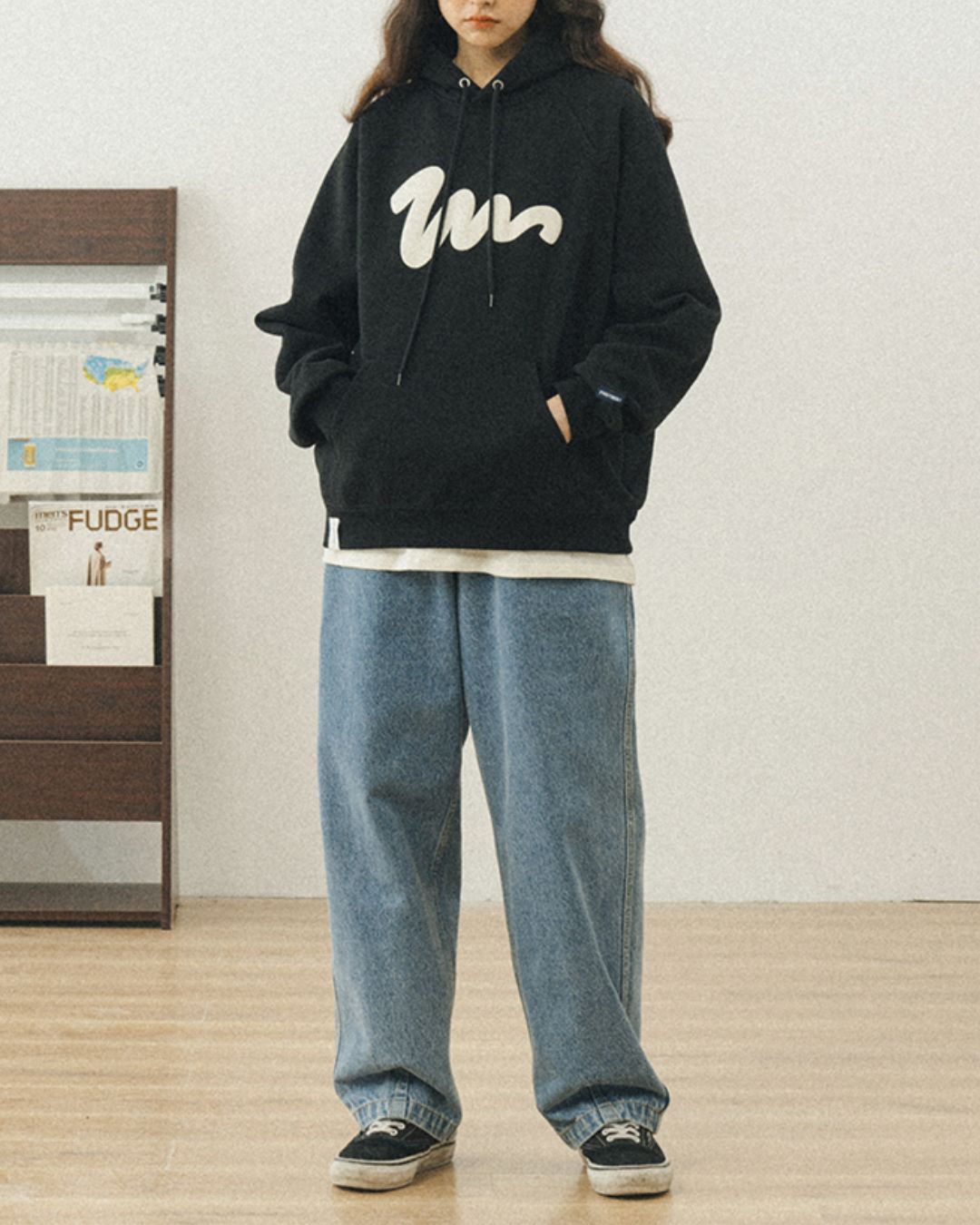 Painted Logo Hoodie HD011