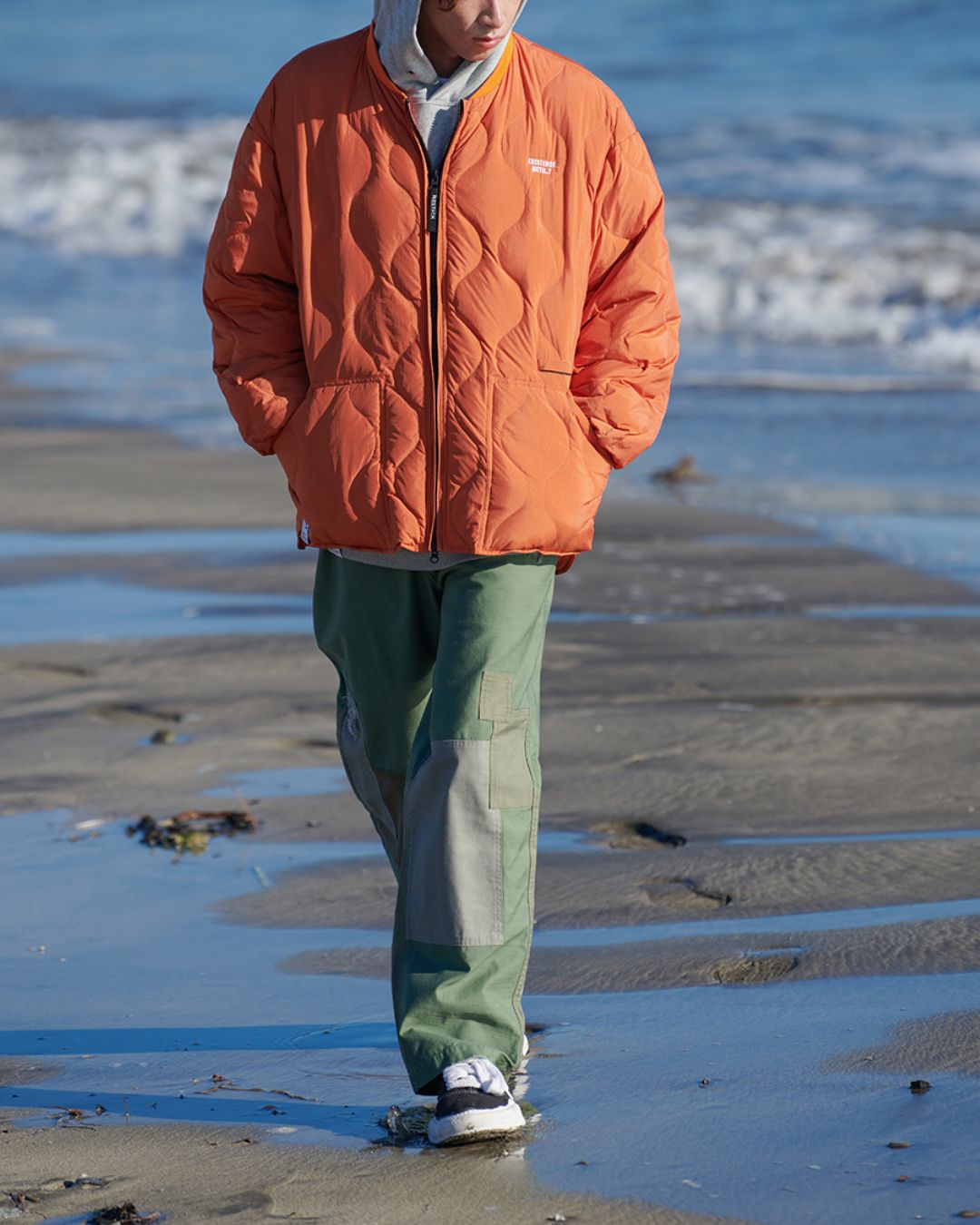 【一週間以内に発送】Quilted Down Jacket JK199