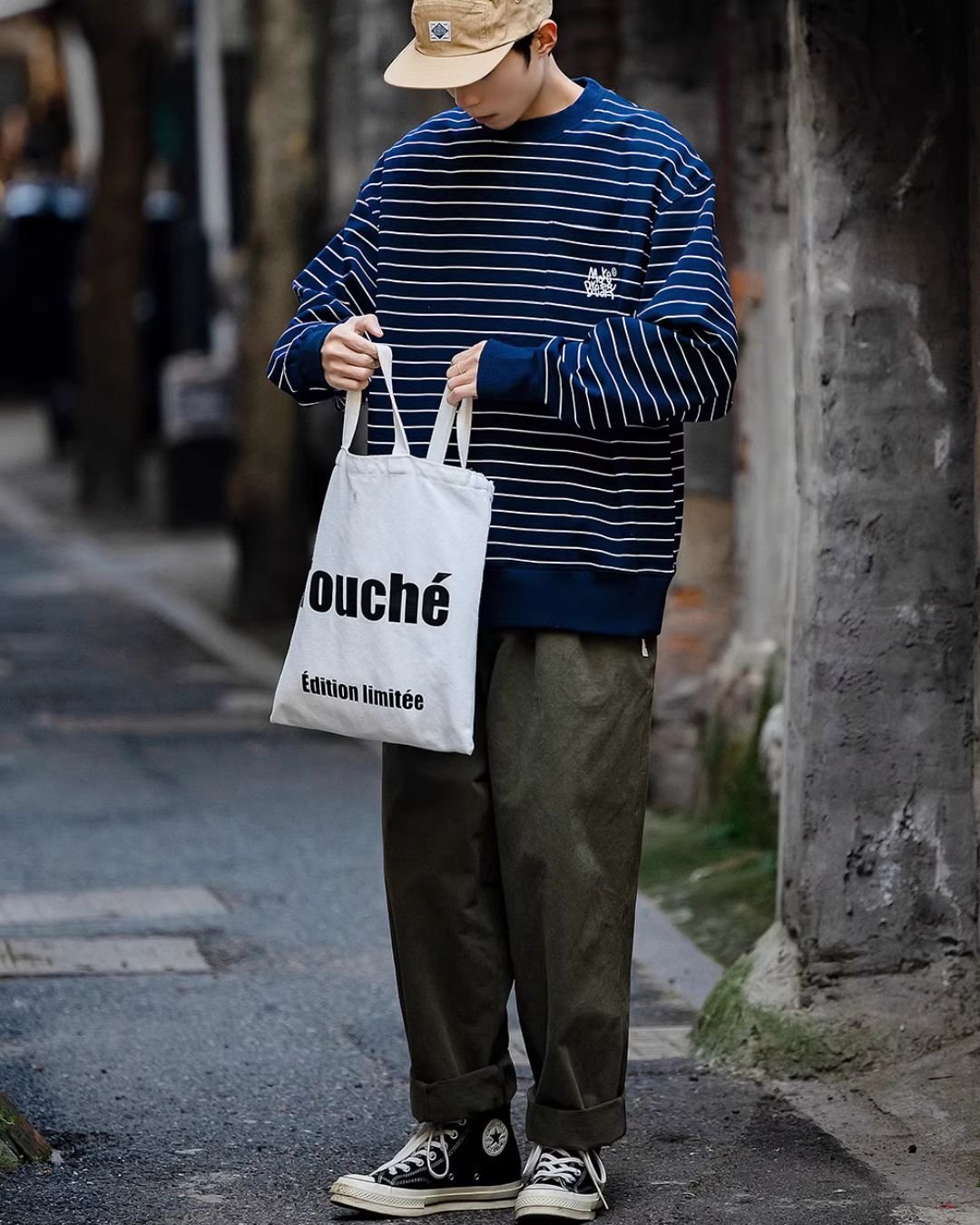 Border Pocket Sweat SW068