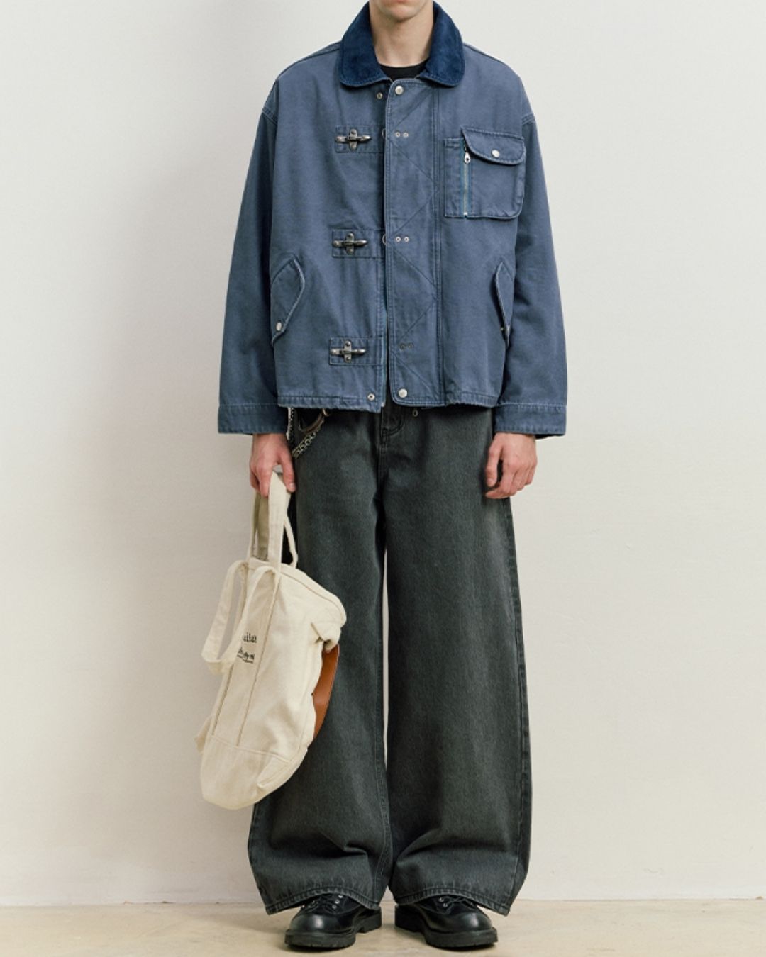 Casual Wide Straight Jeans DP054