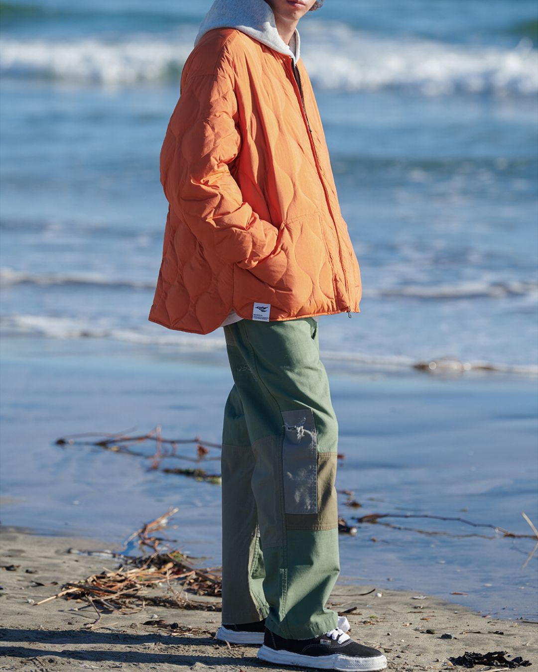 【一週間以内に発送】Quilted Down Jacket JK199