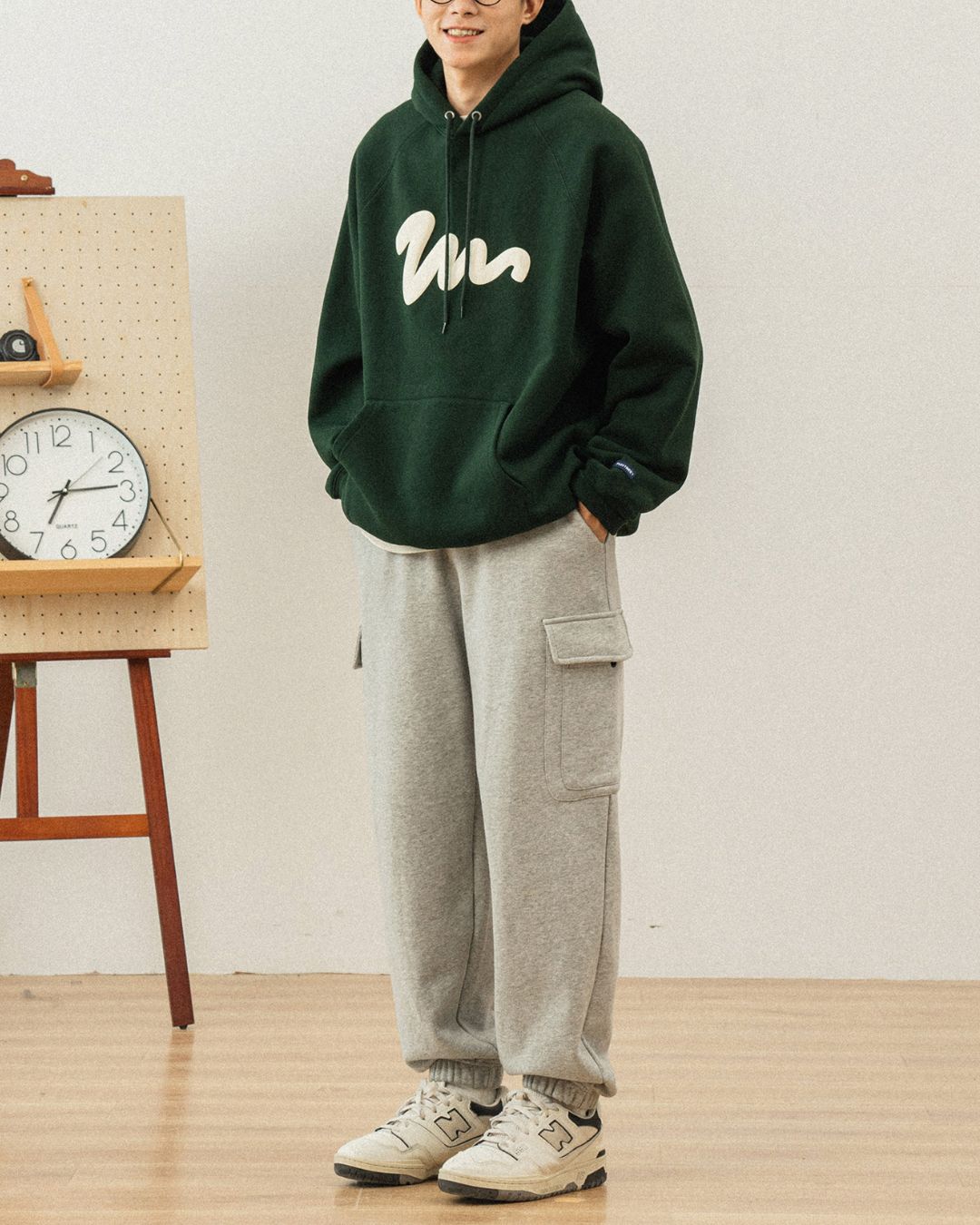 Painted Logo Hoodie HD011