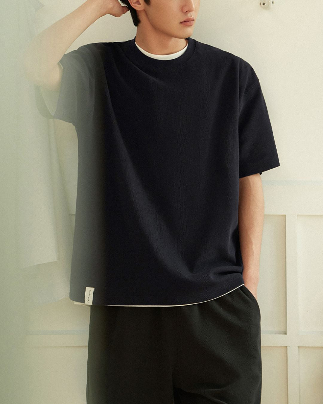 Waffle Basic T-shirt ST151