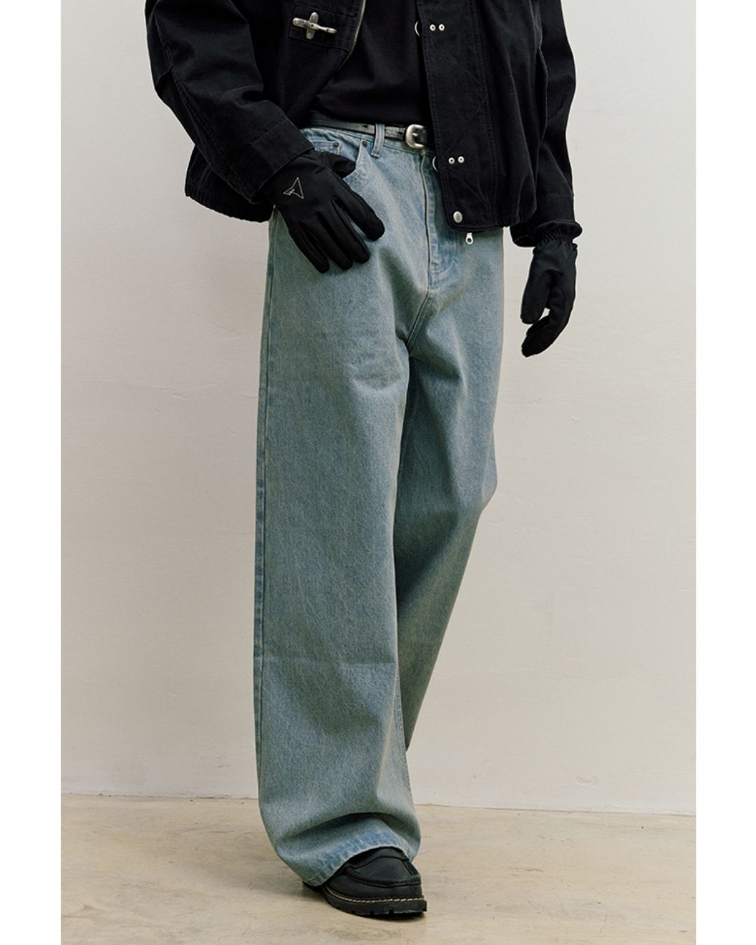 Casual Wide Straight Jeans DP054