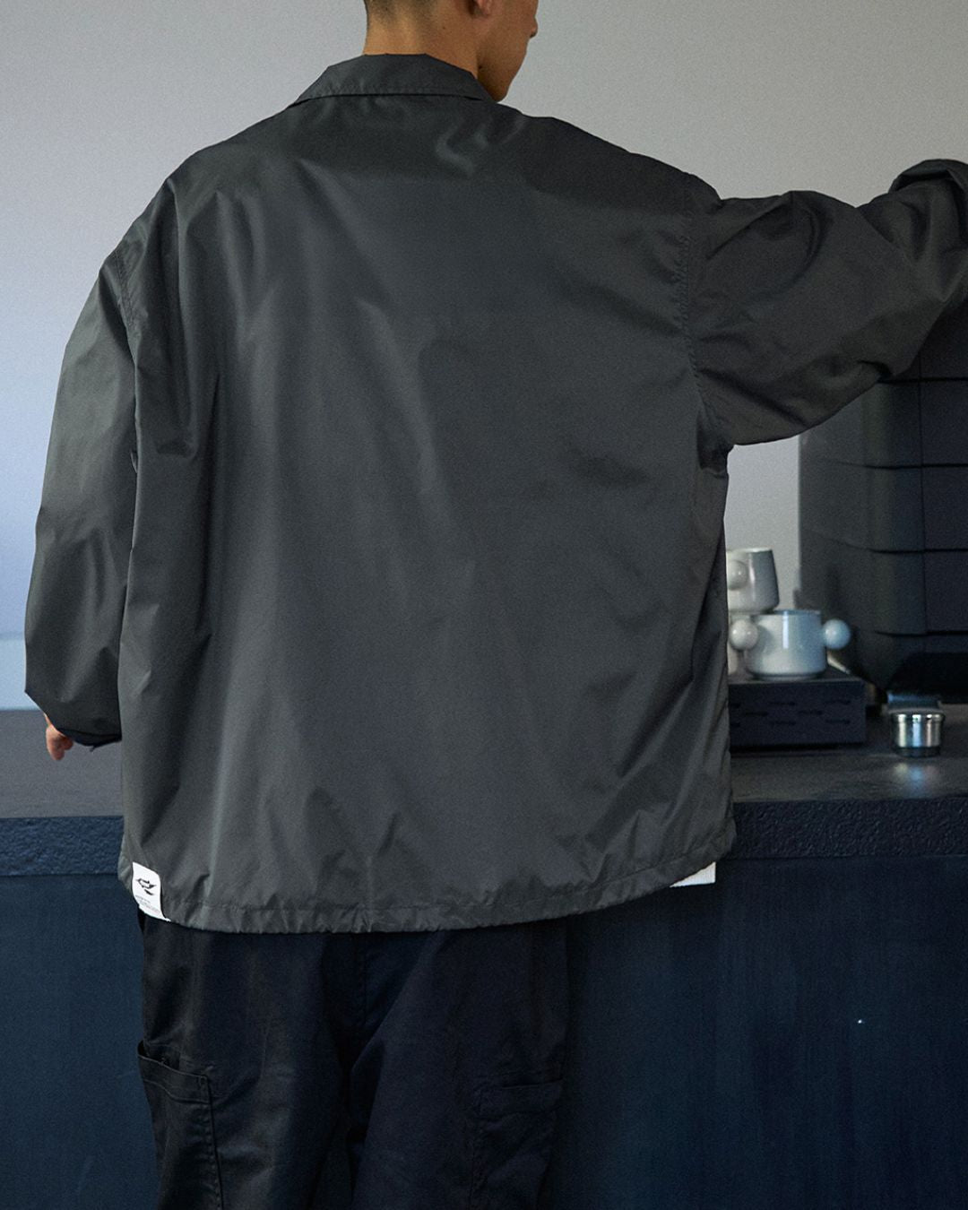 Nylon Coach Jacket JK228