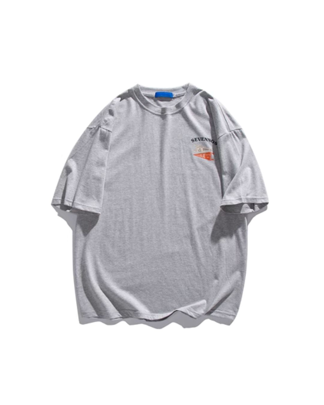 Cotton Back Print T-shirt ST069