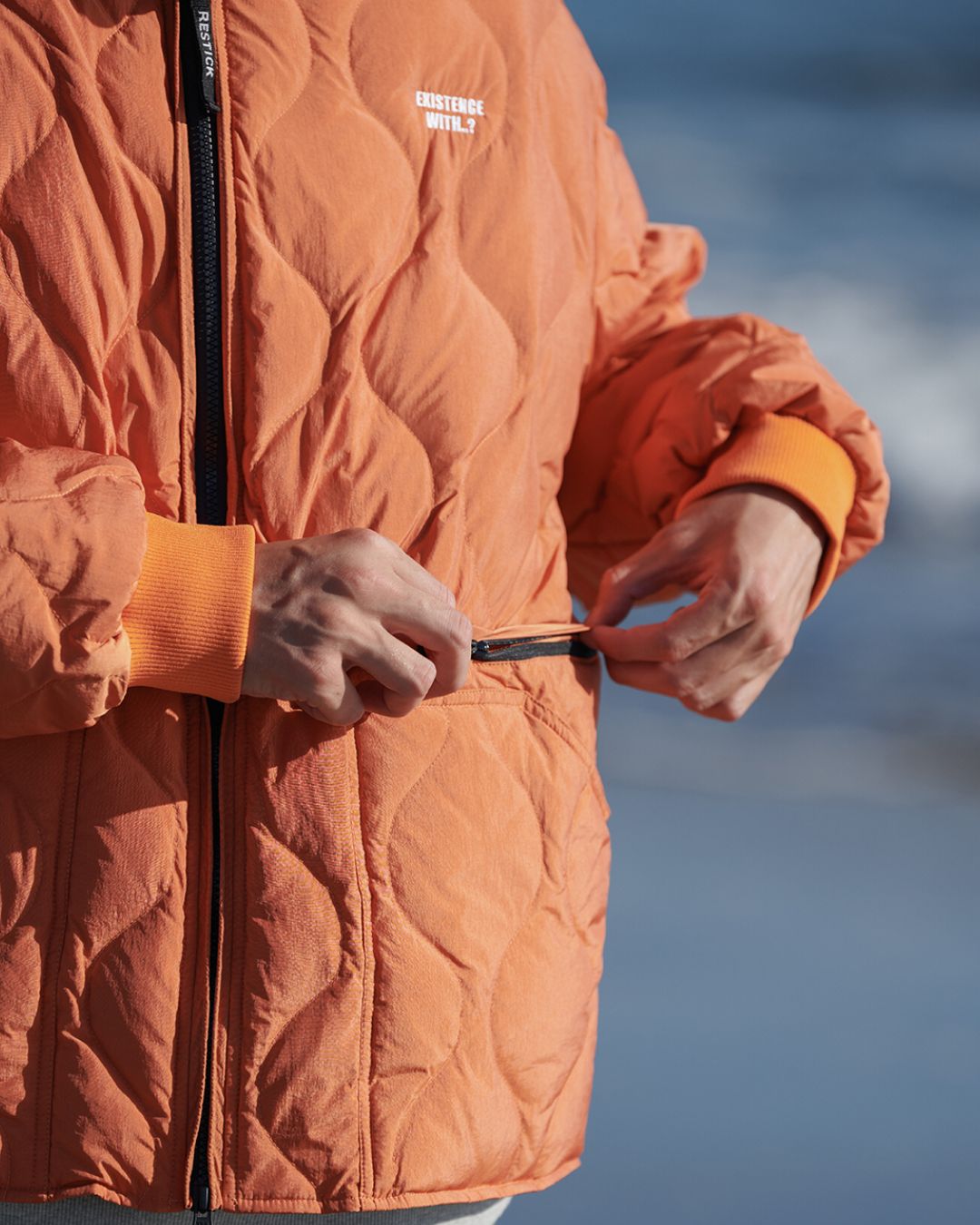 【一週間以内に発送】Quilted Down Jacket JK199