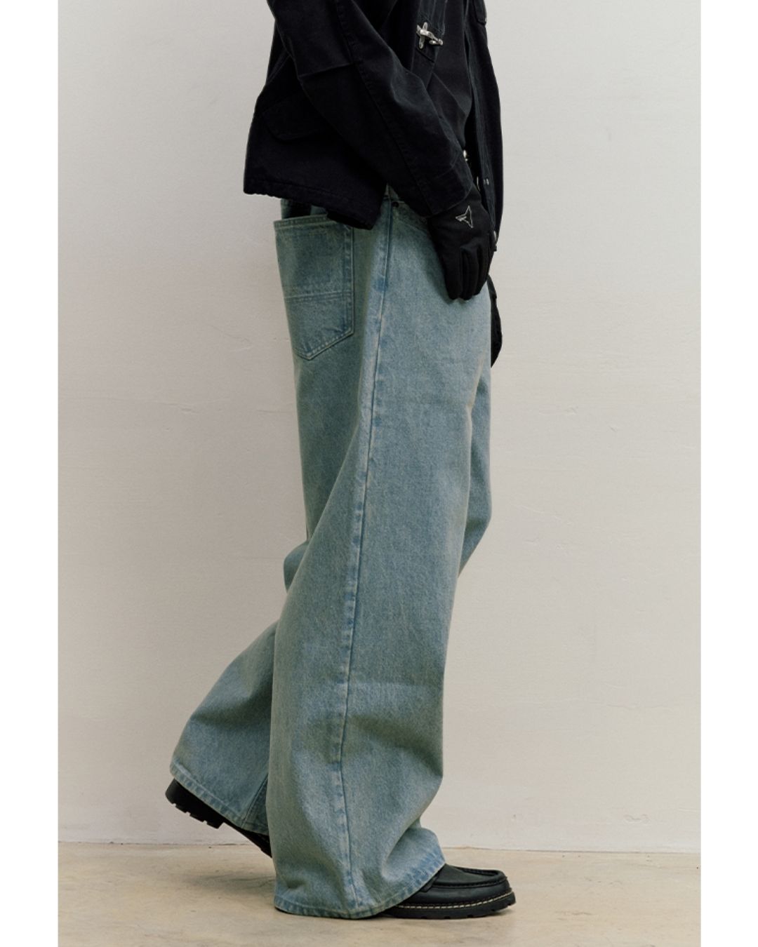 Casual Wide Straight Jeans DP054
