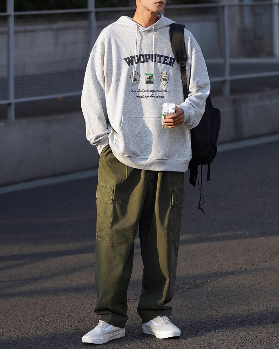 【10日以内お届け】Straight Cargo Pants CP026