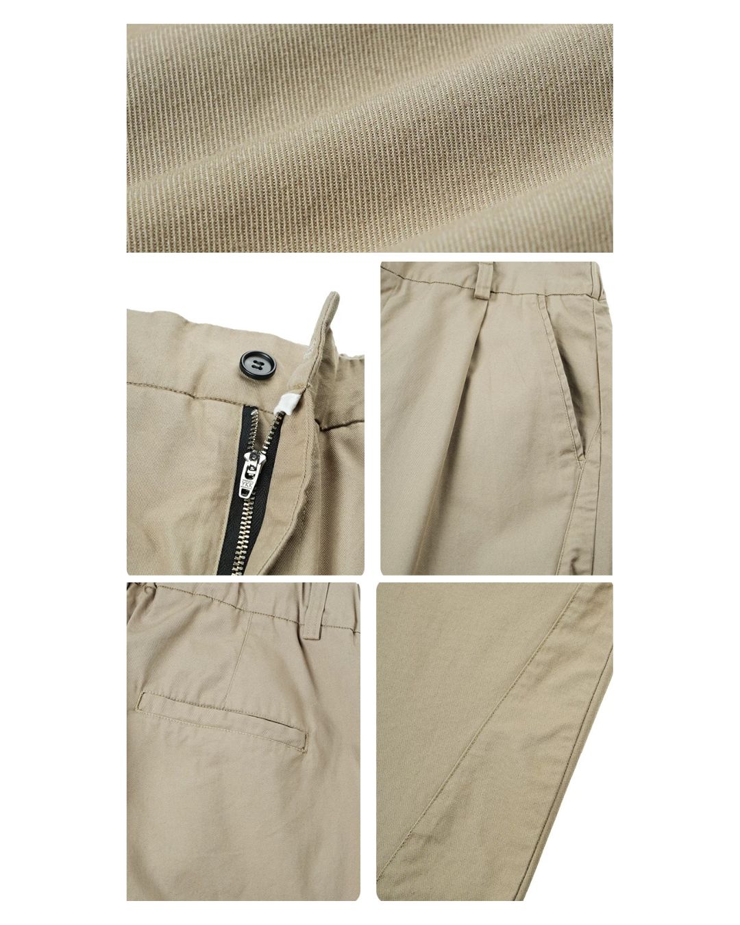 Structured Panel Wide Pants WP115