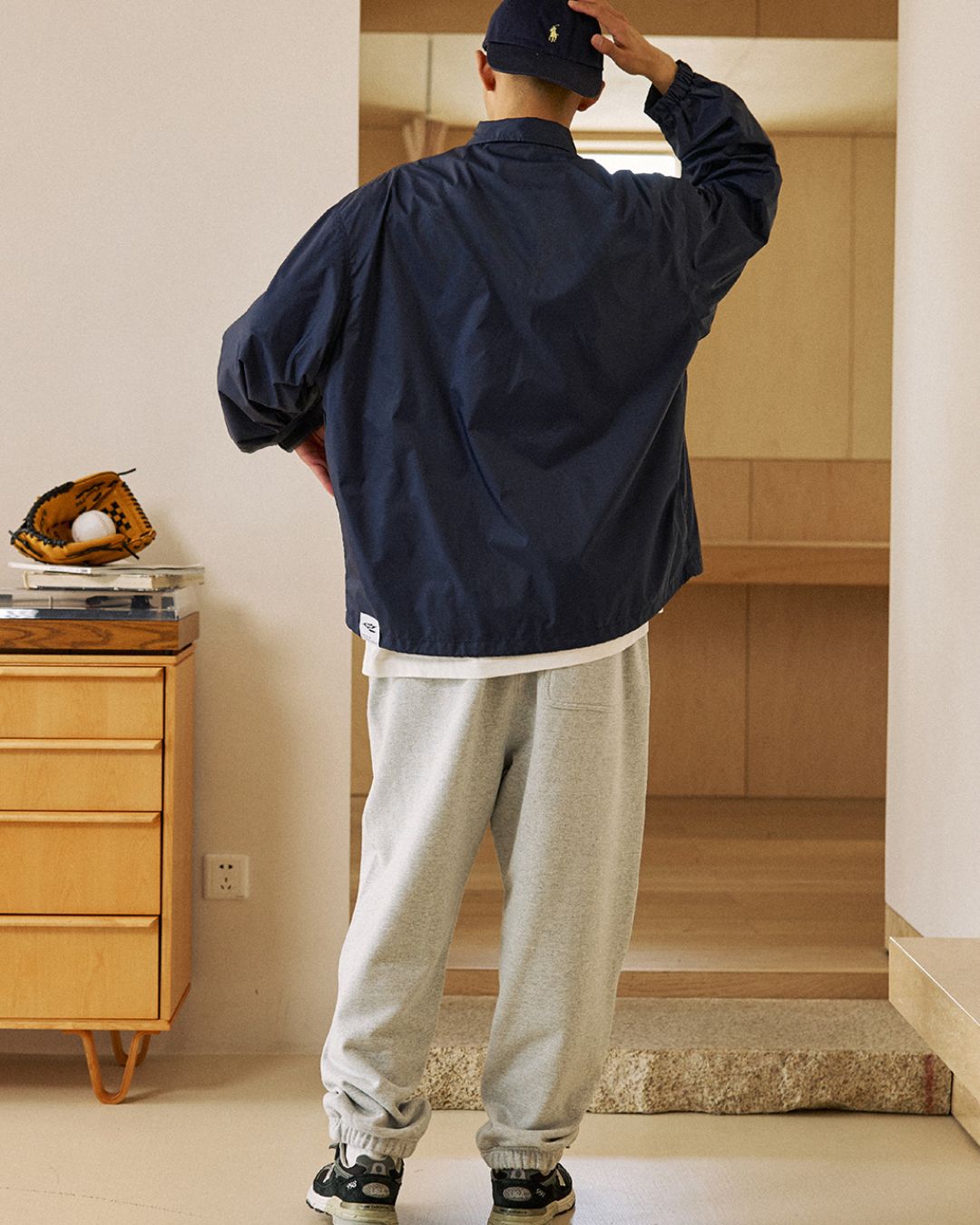 Nylon Coach Jacket JK228