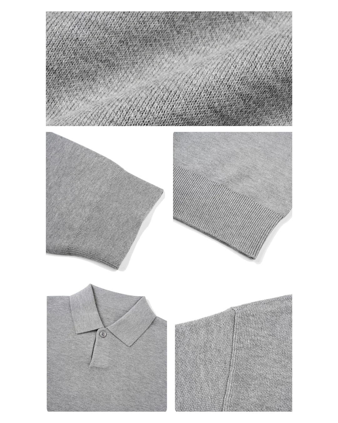 Relaxed Polo Knit KN055