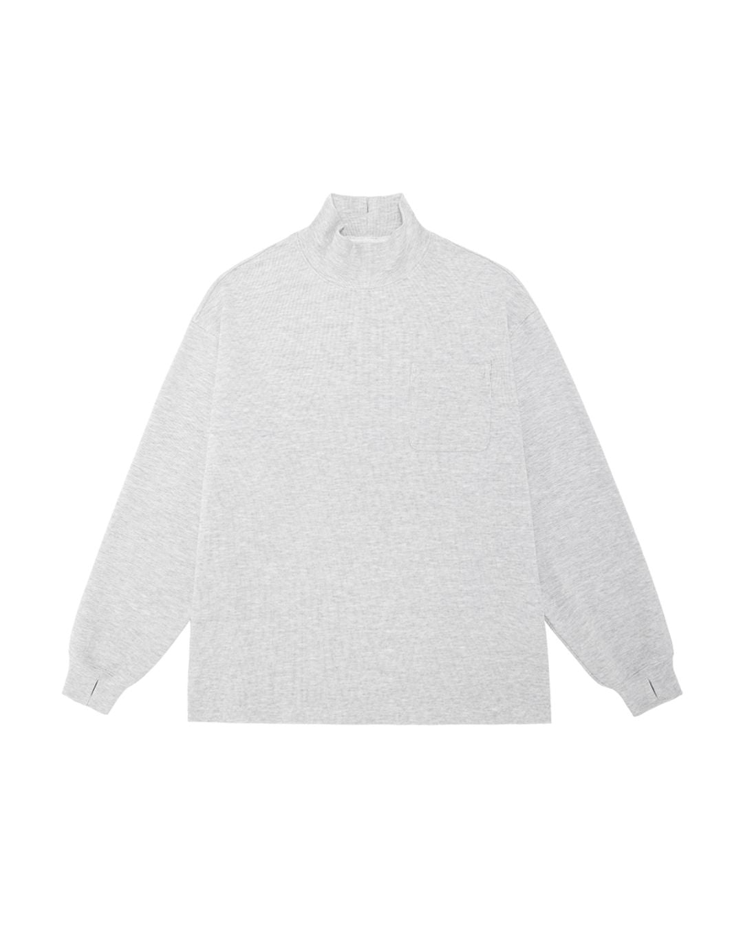 High-neck Pocket T-shirt LT078