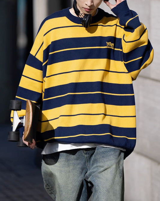 【10日以内お届け】Retro Border Sweat SW038