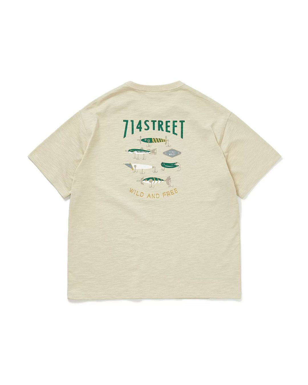 Casual Back Print T-shirt ST031