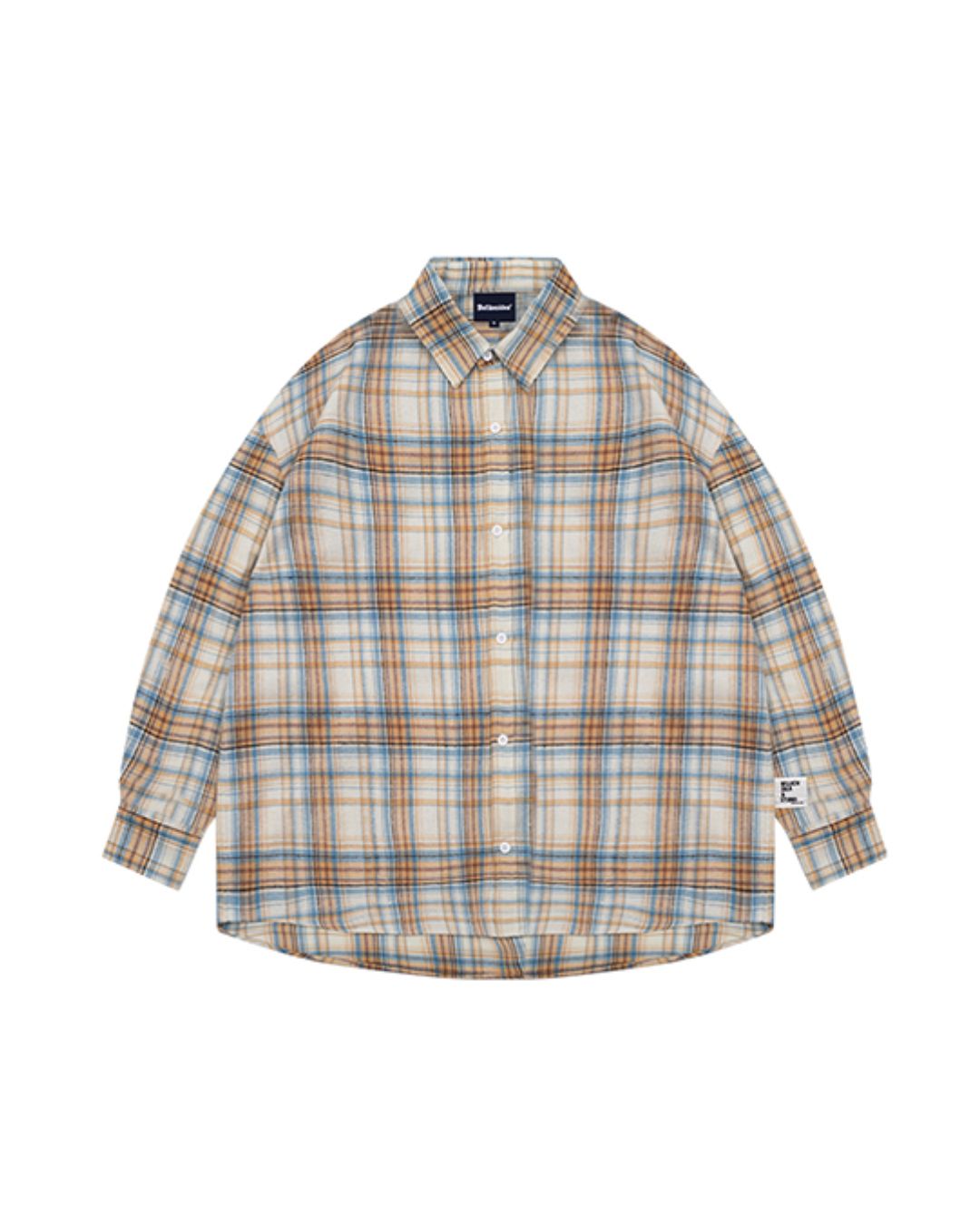 Retro Mood Check Shirt LS081