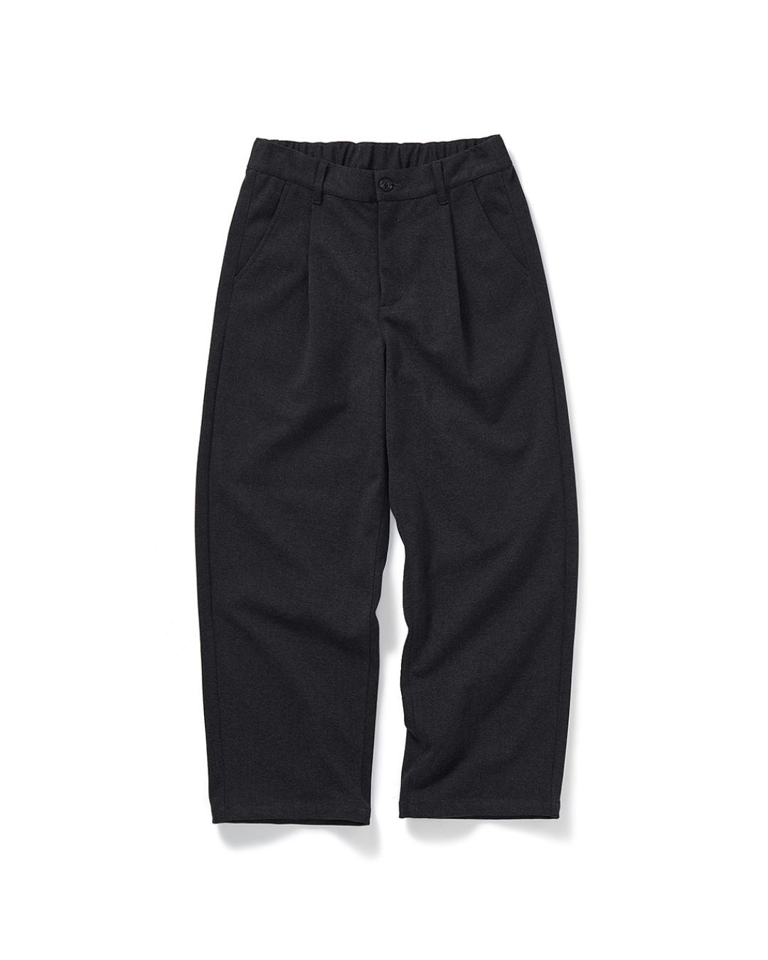 Wool Straight Wide Pants WP079