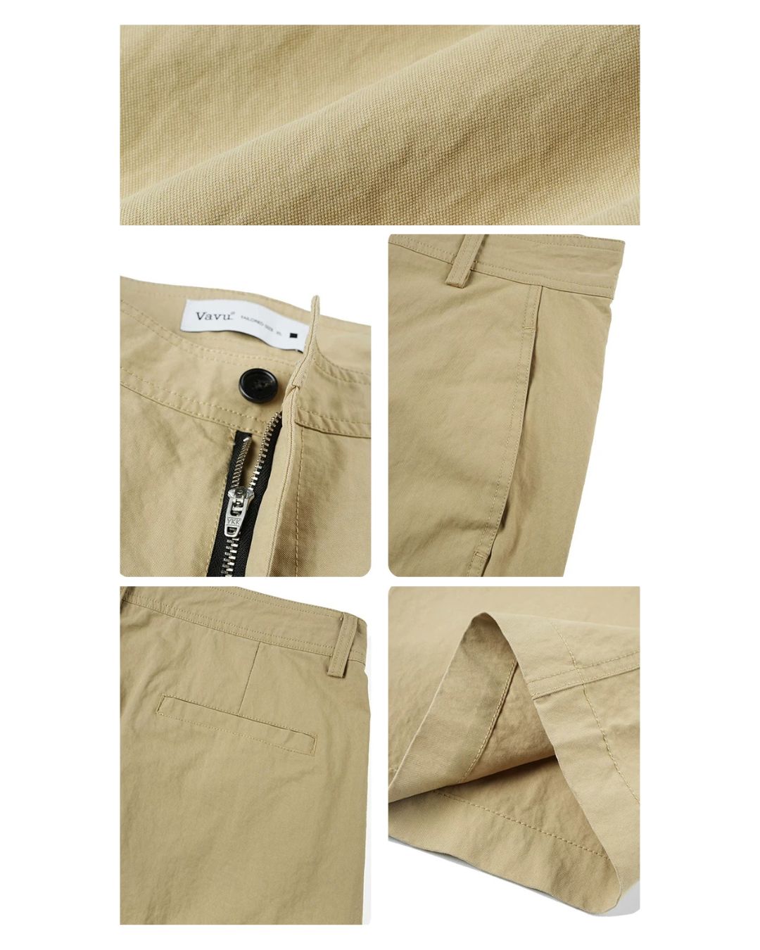 Cotton Blend Wide Pants WP123