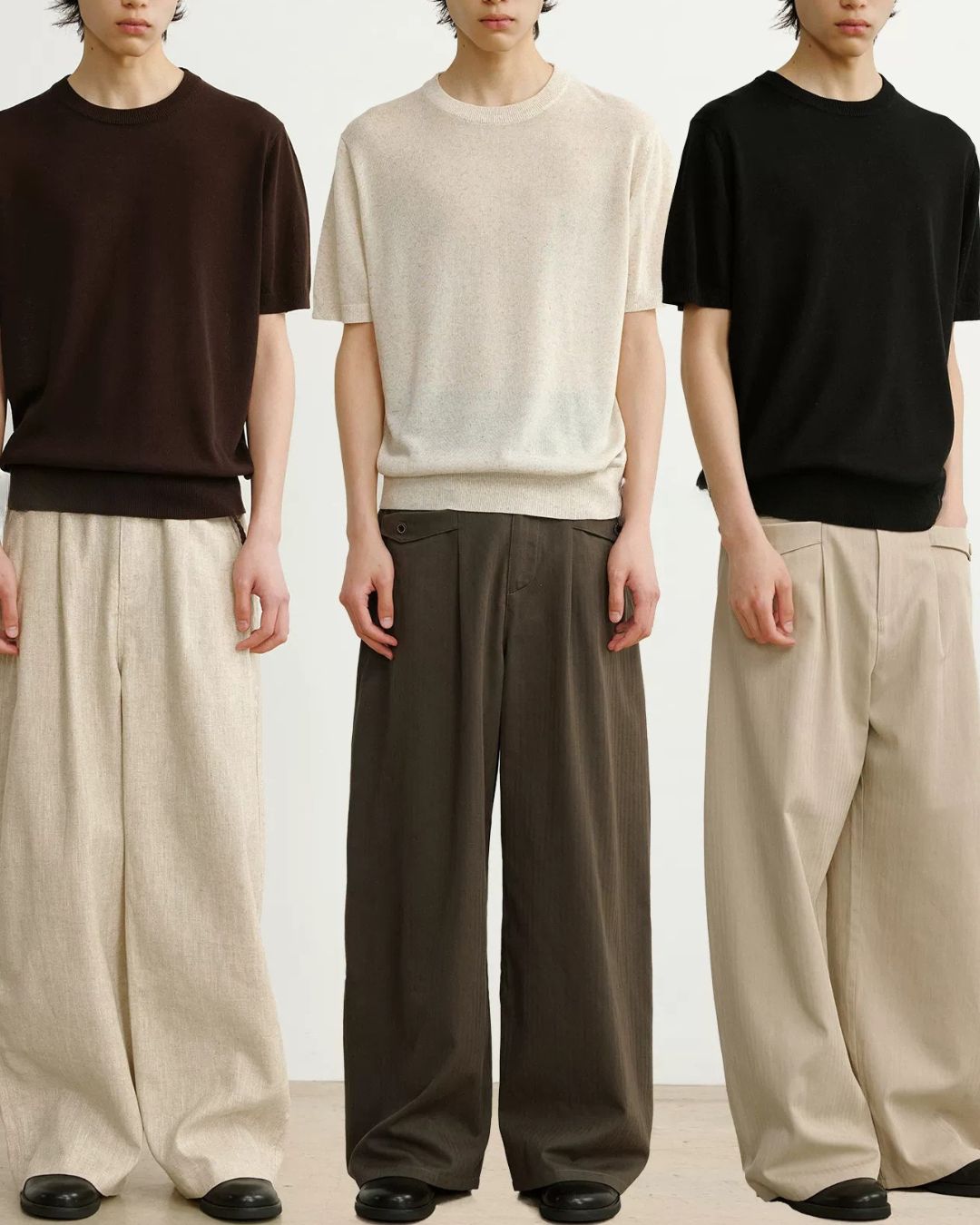 Relaxed Summer Knit T-Shirt ST204