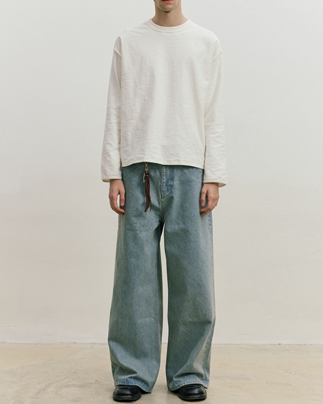 Casual Wide Straight Jeans DP054