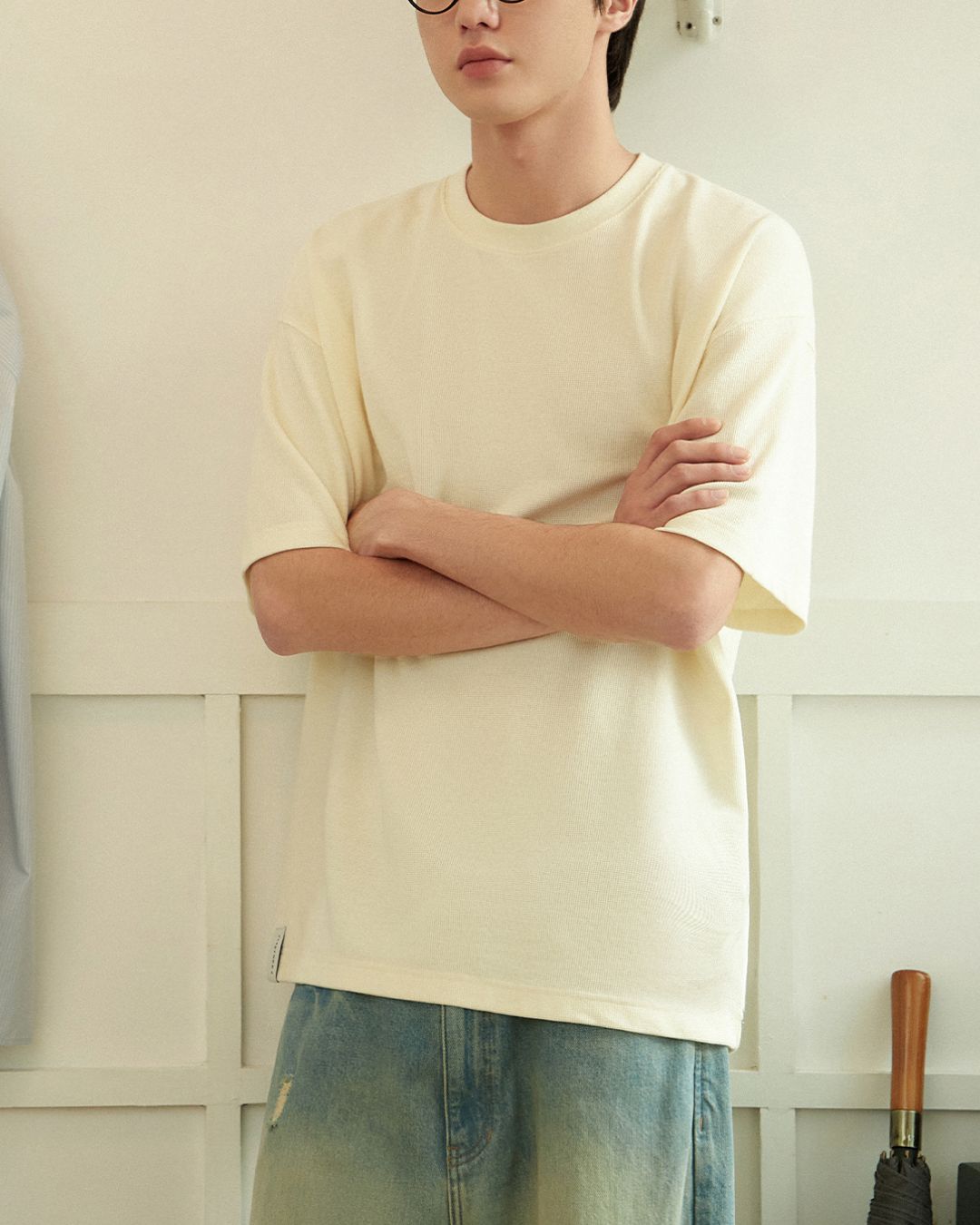 Waffle Basic T-shirt ST151