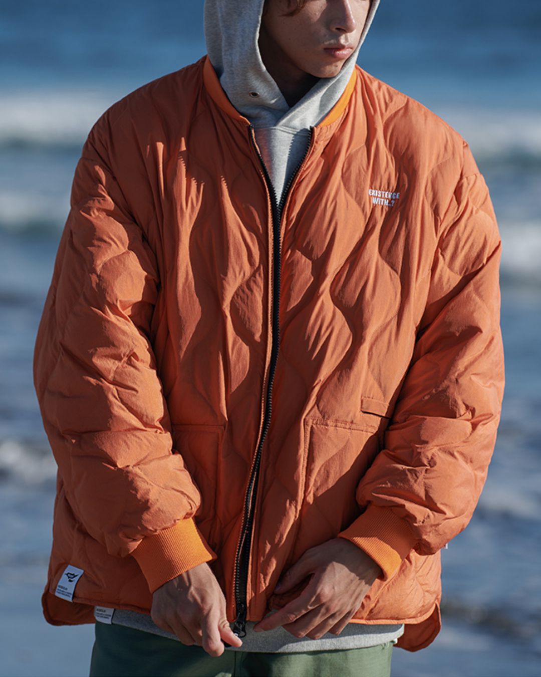 【一週間以内に発送】Quilted Down Jacket JK199