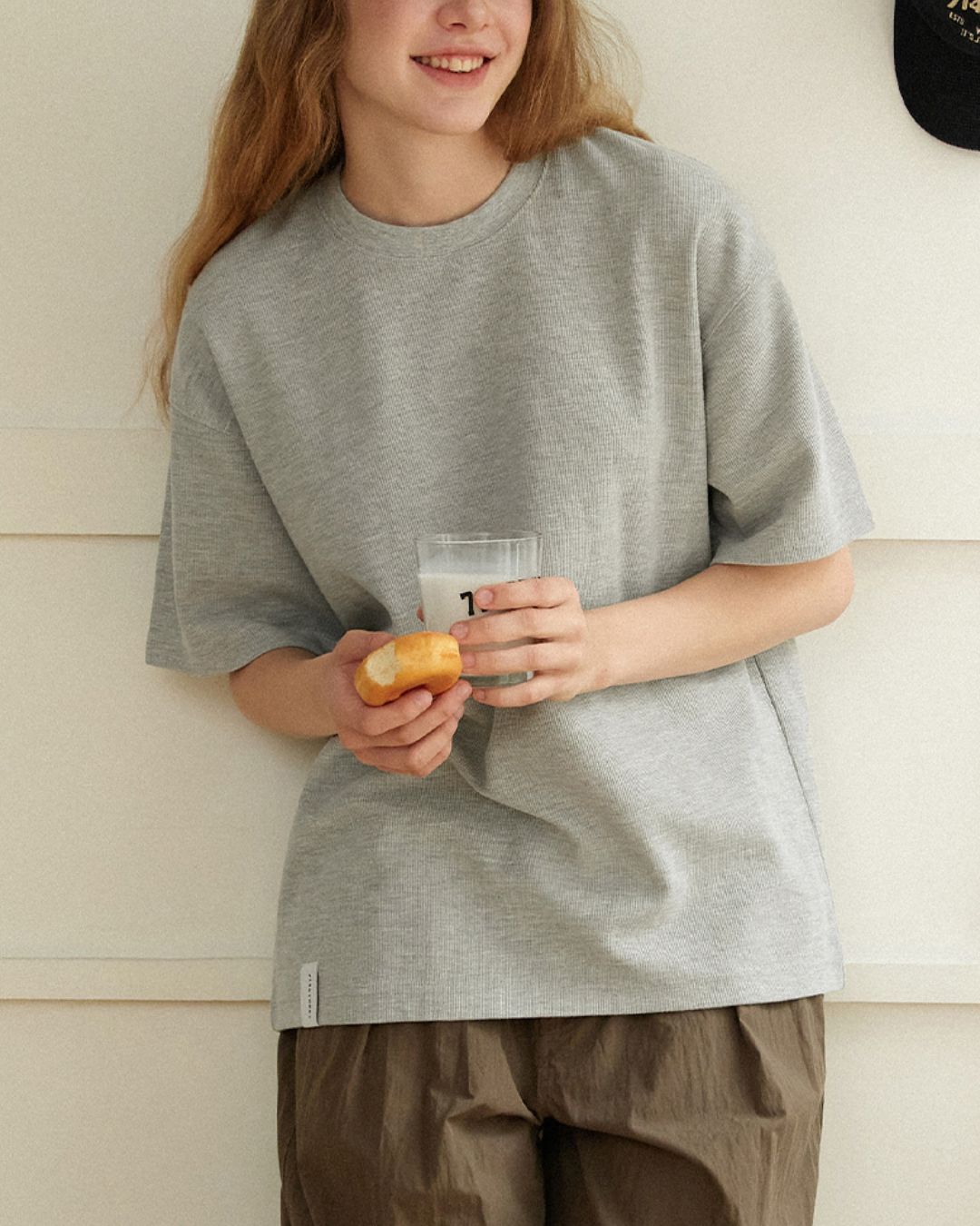 Waffle Basic T-shirt ST151