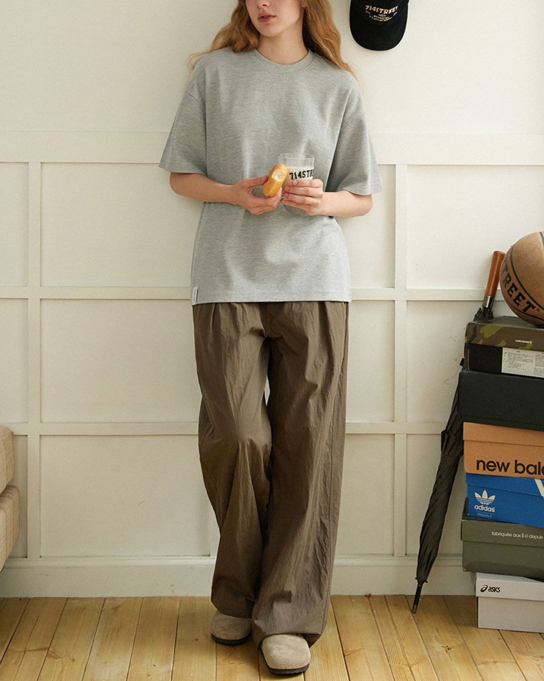 Waffle Basic T-shirt ST151