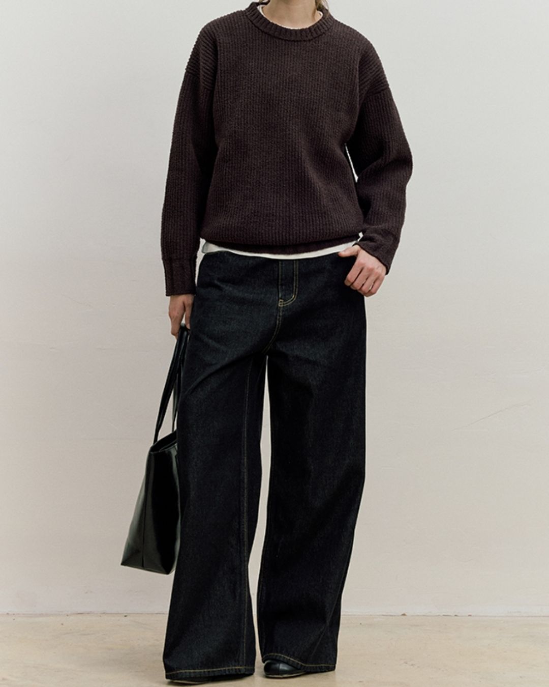 Casual Wide Straight Jeans DP054