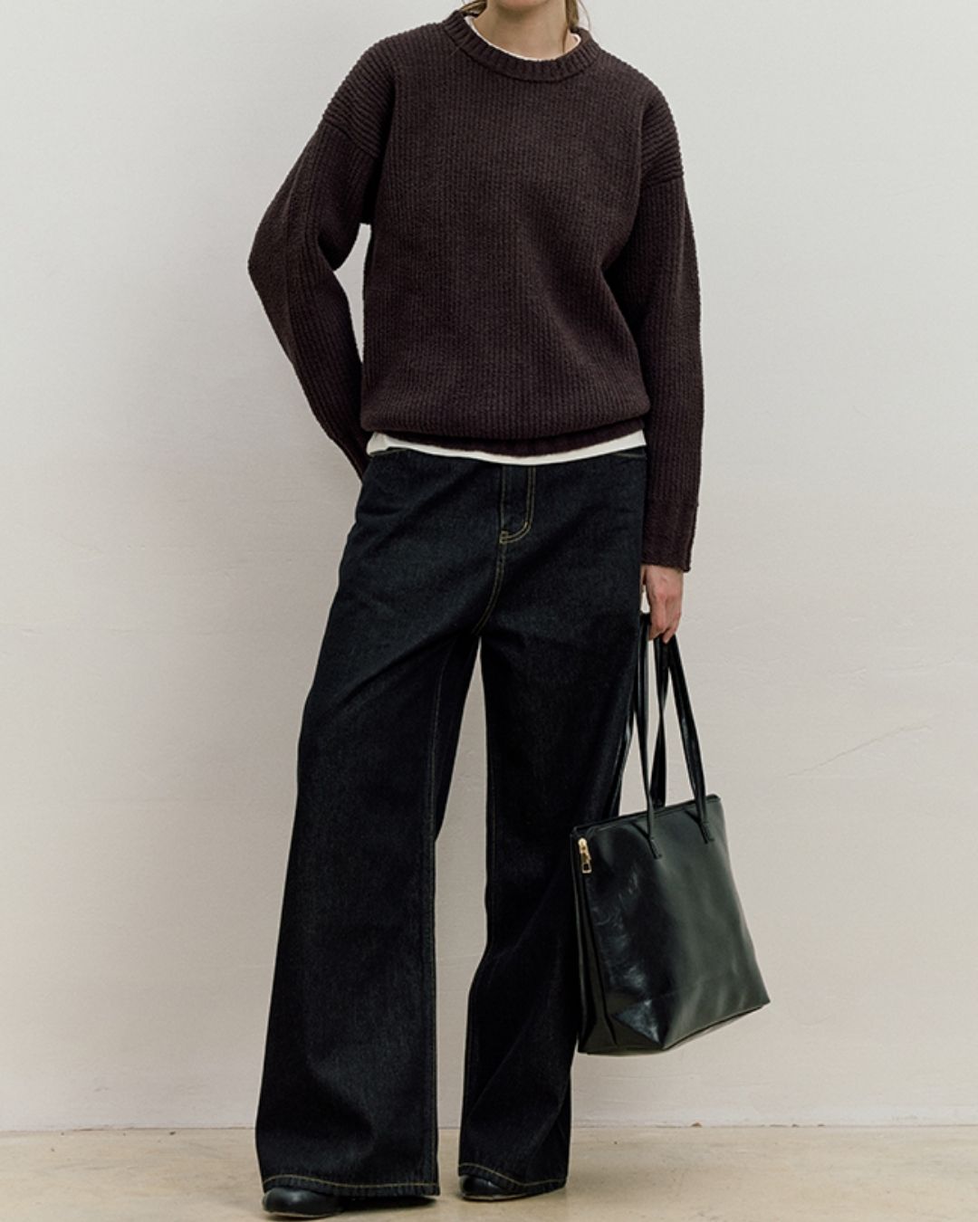 Casual Wide Straight Jeans DP054
