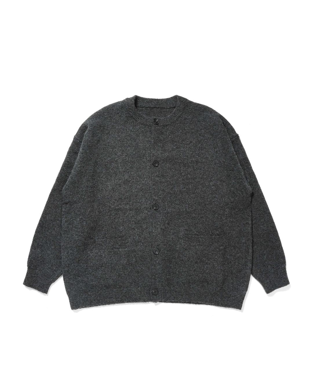 Brushed Crewneck Cardigan KN059