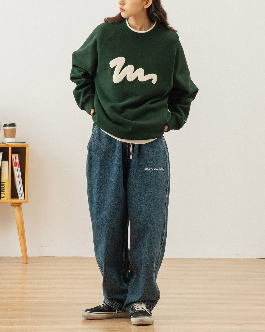 【10日以内お届け】Painted Logo Sweat SW008