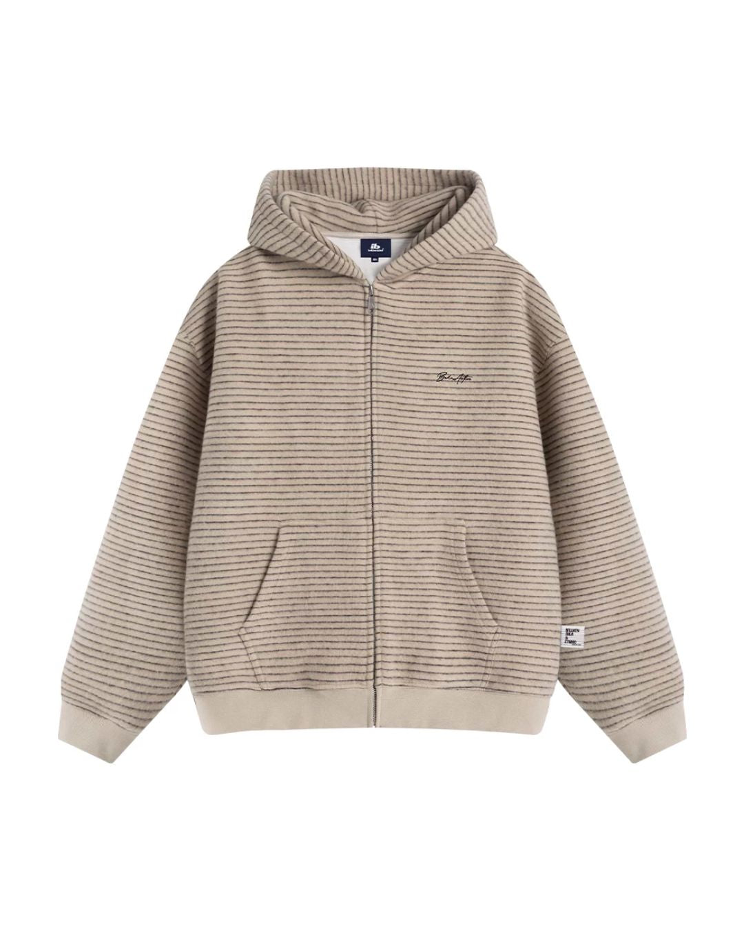 【予約販売】Thin Border Knit Hoodie KN053