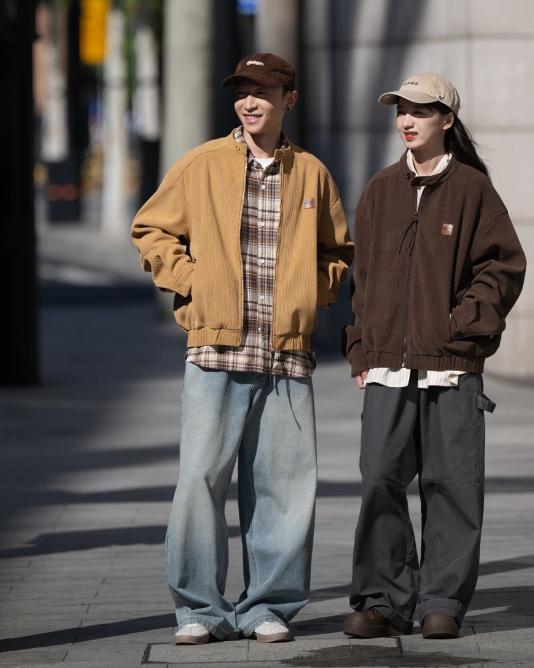 Corduroy Collar Jacket JK176