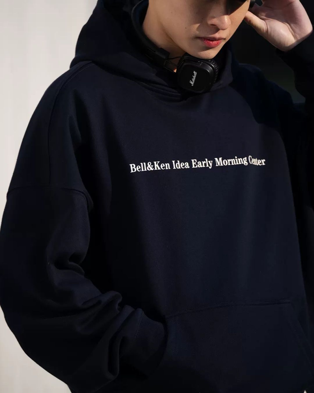 Letter Print Simple Hoodie HD049