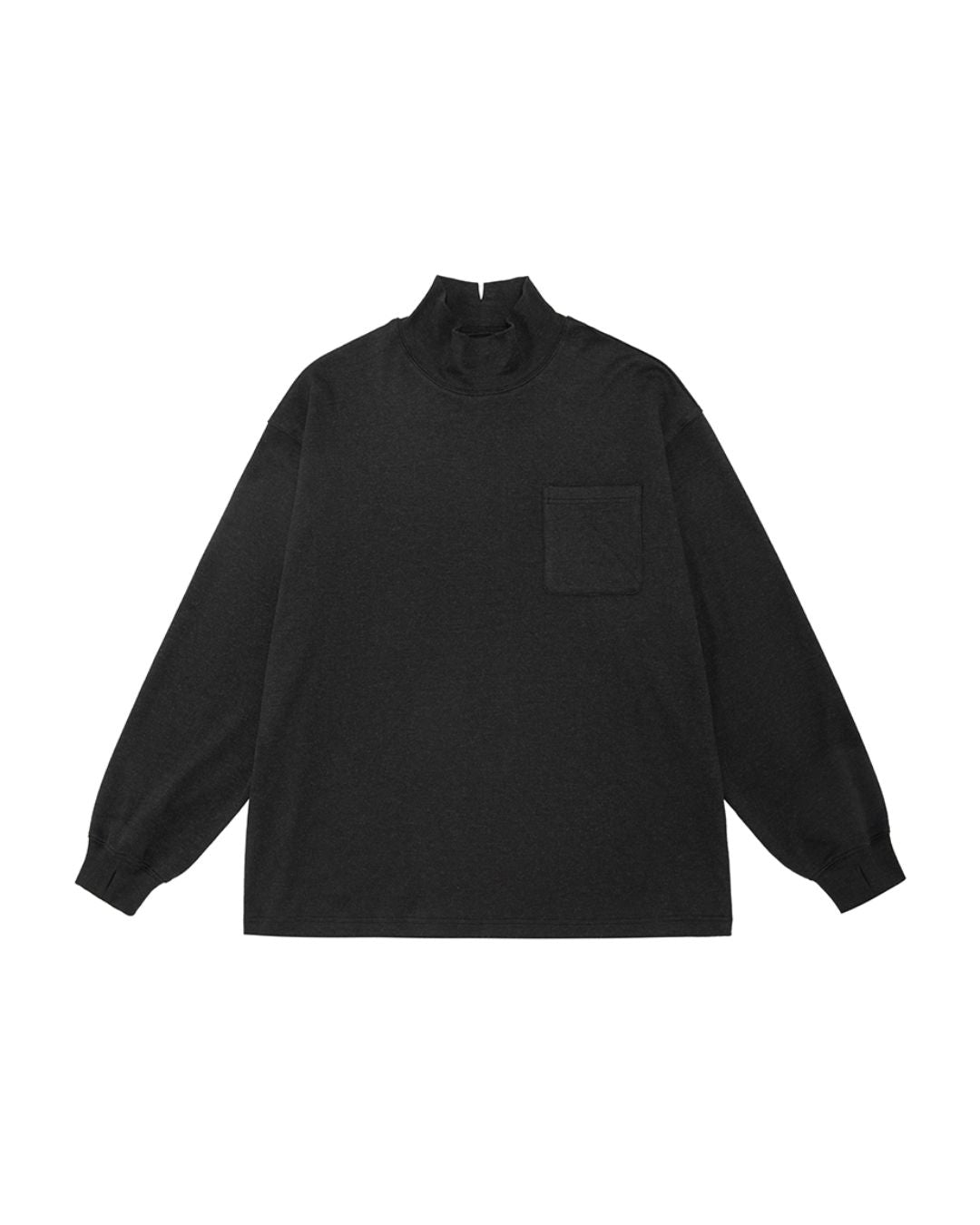 High-neck Pocket T-shirt LT078