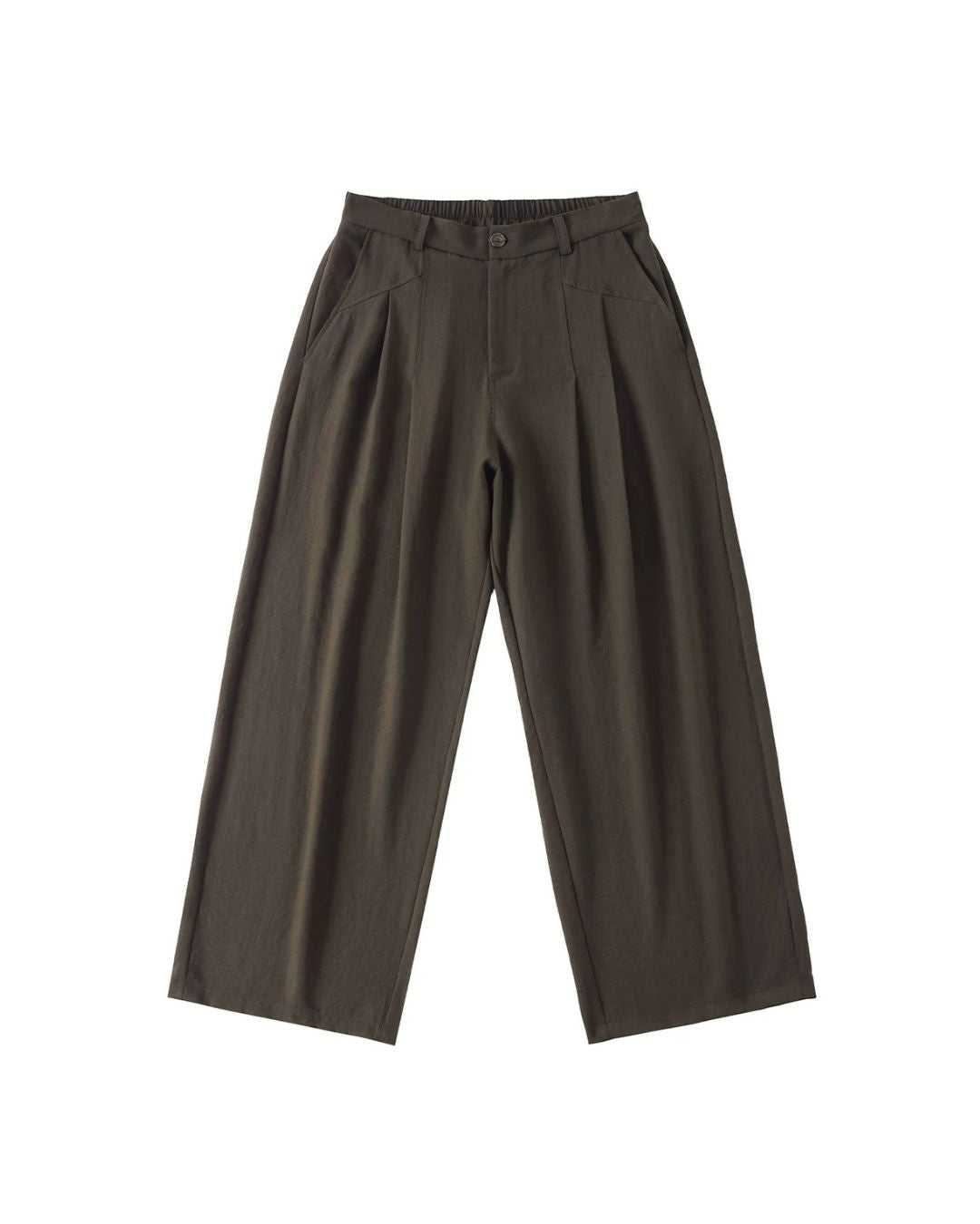 Linen Pleated Wide Pants WP110